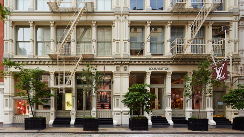 vuitton soho store