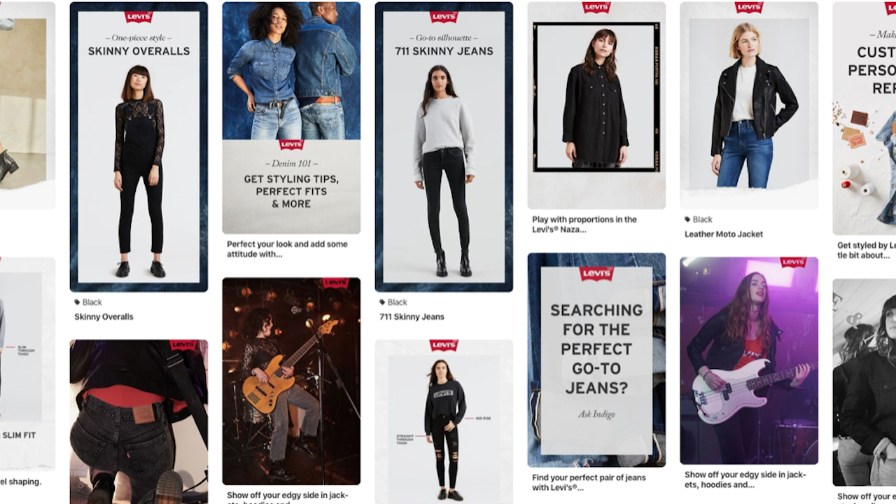 Pinterest links up with Levi's on personal styling tool - Glossy