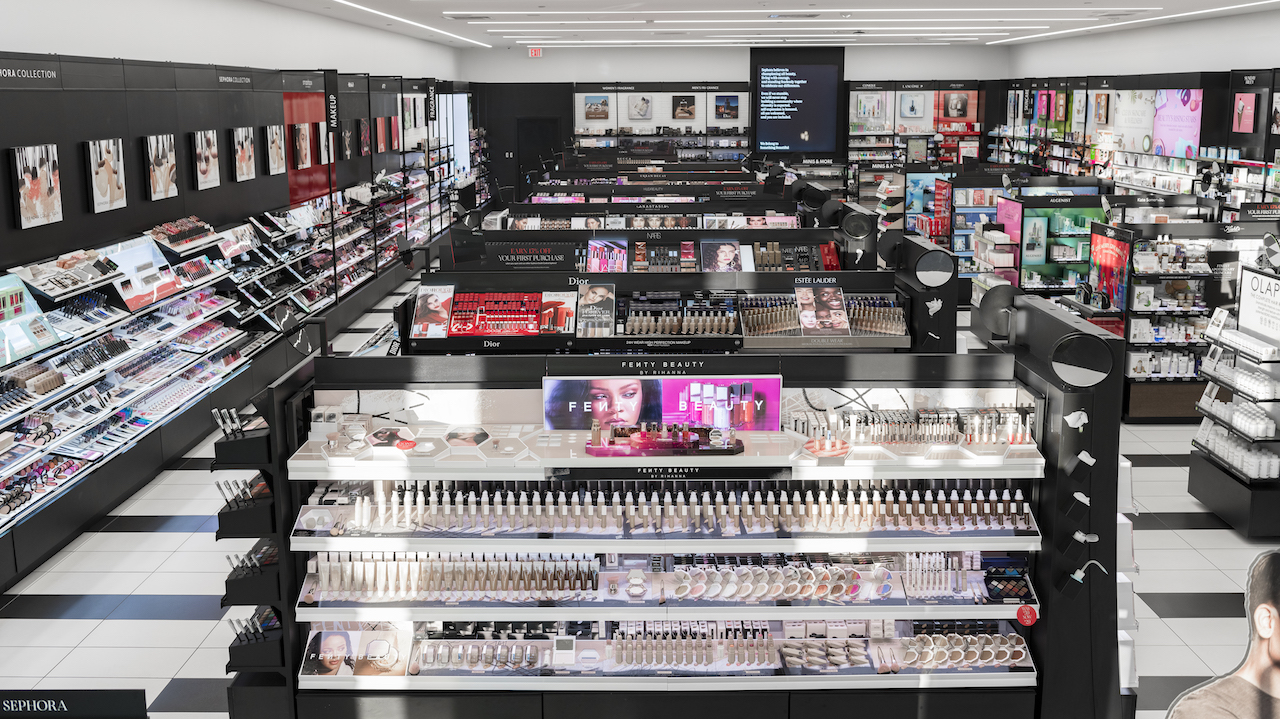 inside sephora store