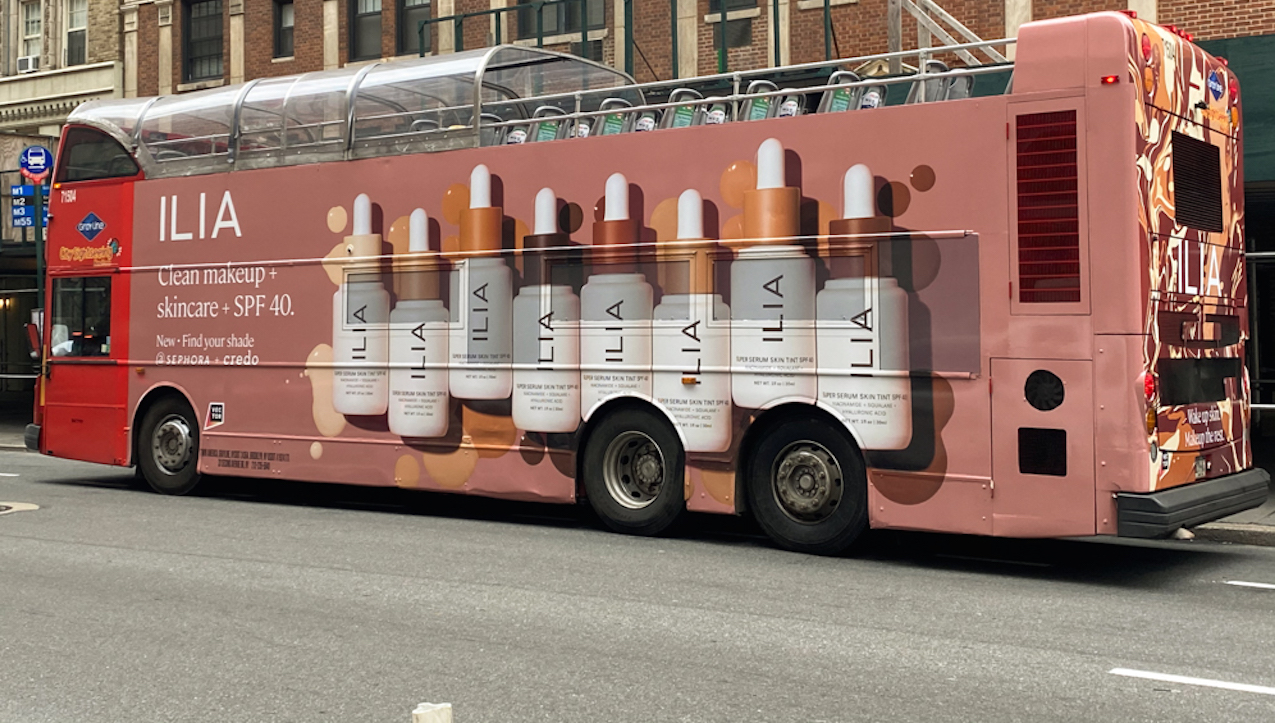 Clean color brand Ilia focuses on offline marketing Glossy