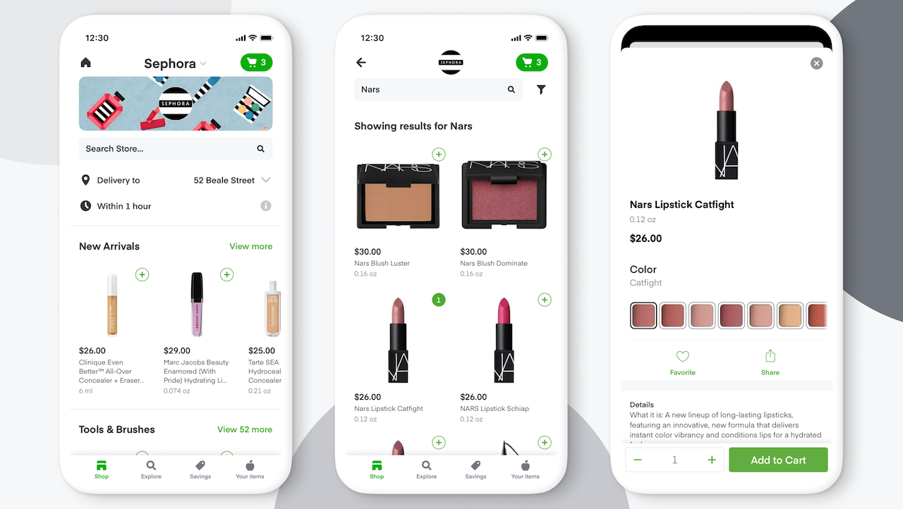 The race for same-day delivery is on: Sephora partners with Instacart