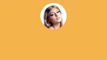 Loren Gray on yellow background