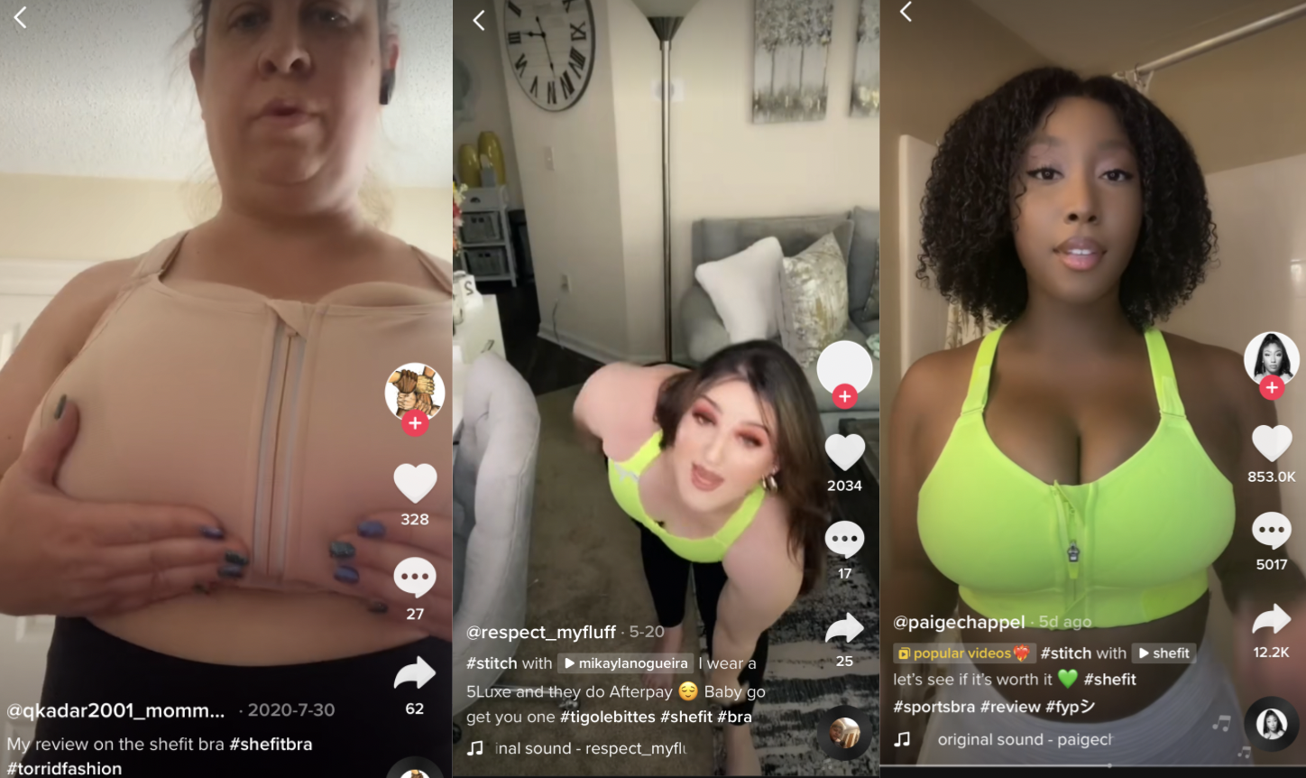 She fit bra discount after shark tank