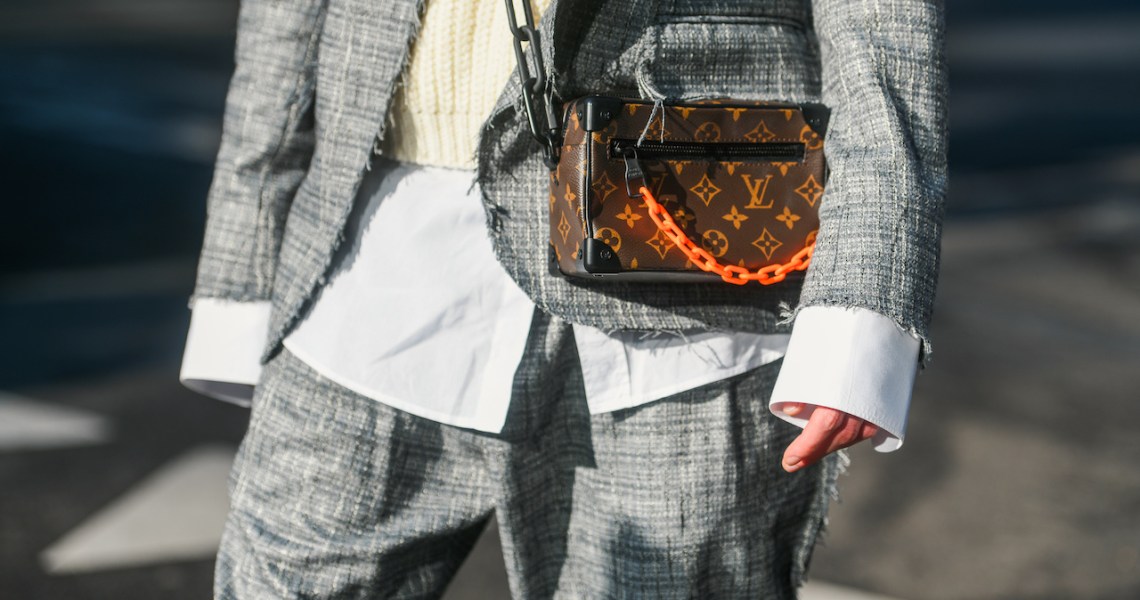 LVMH featured Image showcasing a Louis Vuitton street style bag
