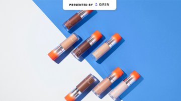 An article image featuring makeup from Addison Rae's beauty brand, ITEM Beauty. This story is sponsored by Grin.