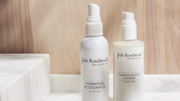 The lead image shows a promotional shot of Josh Rosebrook products.