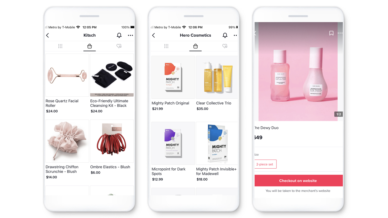 Beauty brands embark on TikTok shopping