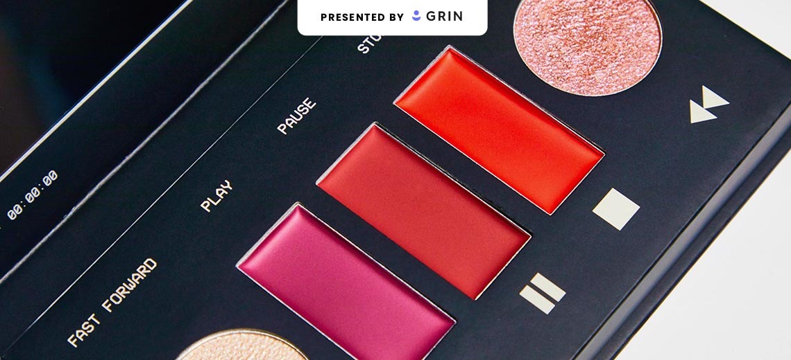 Featured image for Glossy Pop article on the popular trend "Future Nostalgia". Sponsored by Grin.