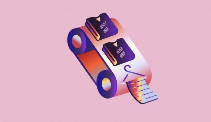The lead image shows a conveyor belt with clothes on it.