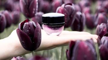 Promotional image for Bloomeffects Black Tulip Eye Treatment.