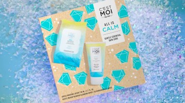 C'est Moi 'All Is Calm' holiday skin-care gift set.