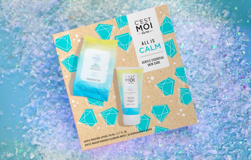 C'est Moi 'All Is Calm' holiday skin-care gift set.