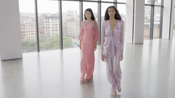 The header image shows two women in a building doing a fashion photoshoot.