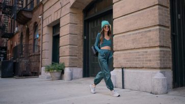 Picture of Arielle Charnas walking on street