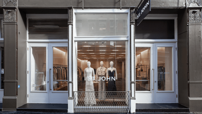 Photograph of a St. John storefront.