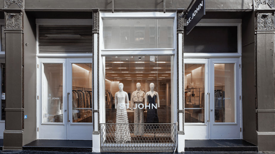 Photograph of a St. John storefront.