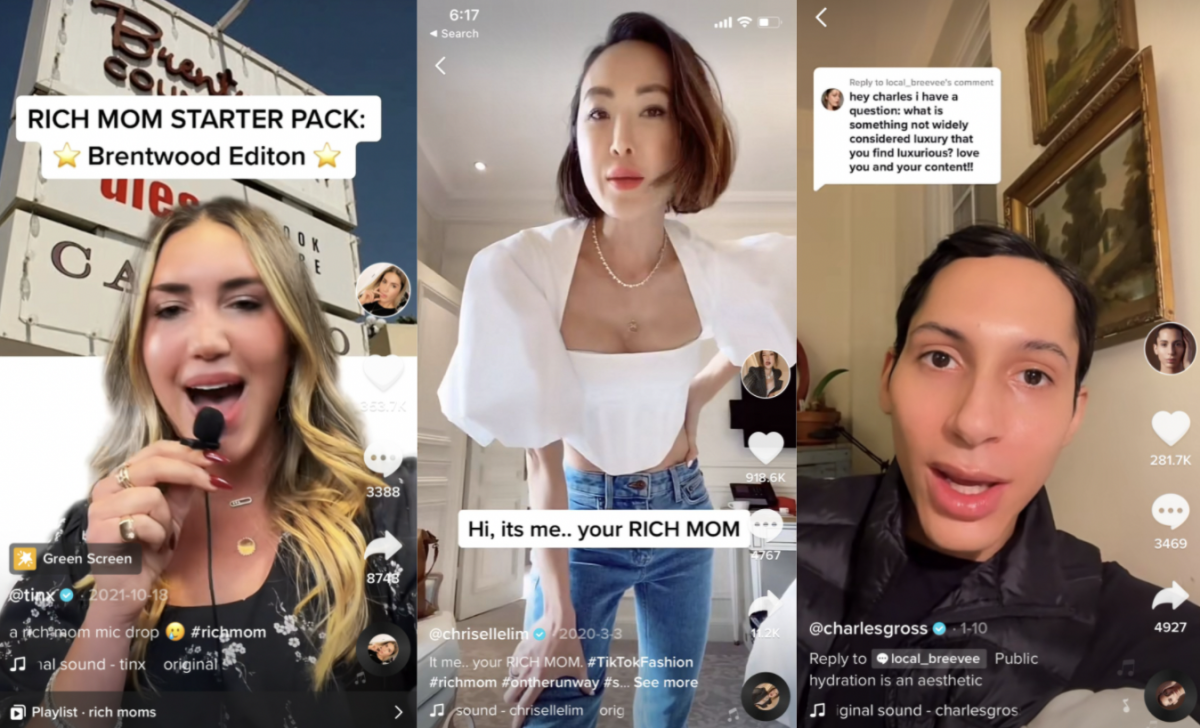 Rich moms and expensive brunettes — how social media is redefining