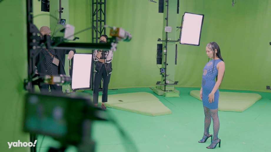 BTS og hologram shoot