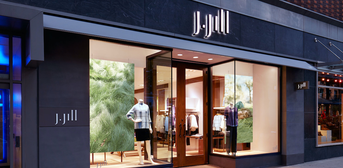 Shopper Walks Past J Jill Store Editorial Stock Photo - Stock Image