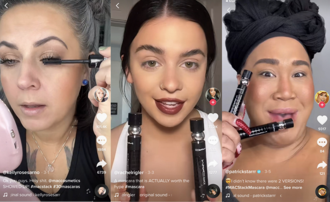 MAC’s new MACStack mascara has already gone viral on TikTok