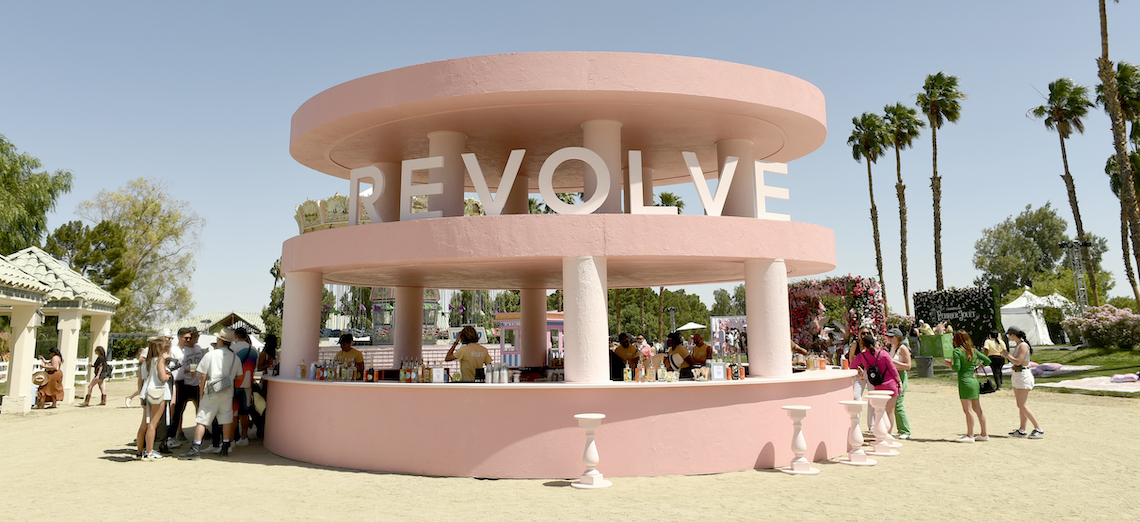 Coachella 2023's brand promos Revolve, Clinique and Neutrogena head to