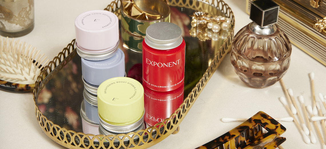 skin care brand Exponent