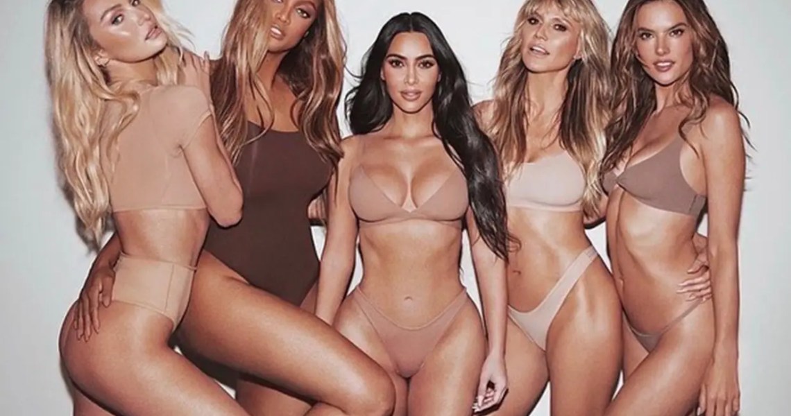 kim kardashian skims instagram