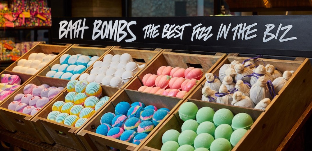 lush bath products