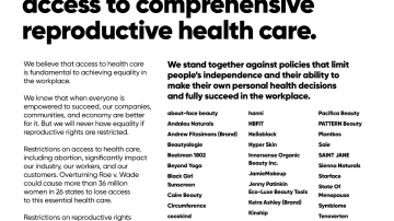Dont Ban Equality Beauty and Wellness Pledge