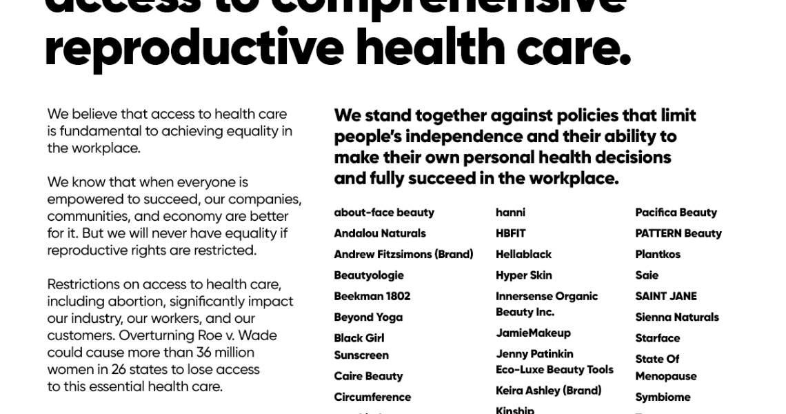 Dont Ban Equality Beauty and Wellness Pledge
