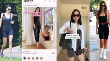 black unitard worn by multiple people