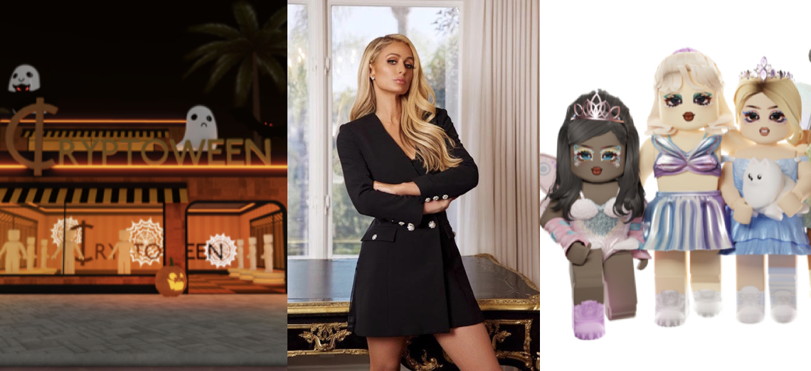 Paris Hilton’s 11:11 Media partners with Urban Decay for ‘Cryptoween’ Roblox event