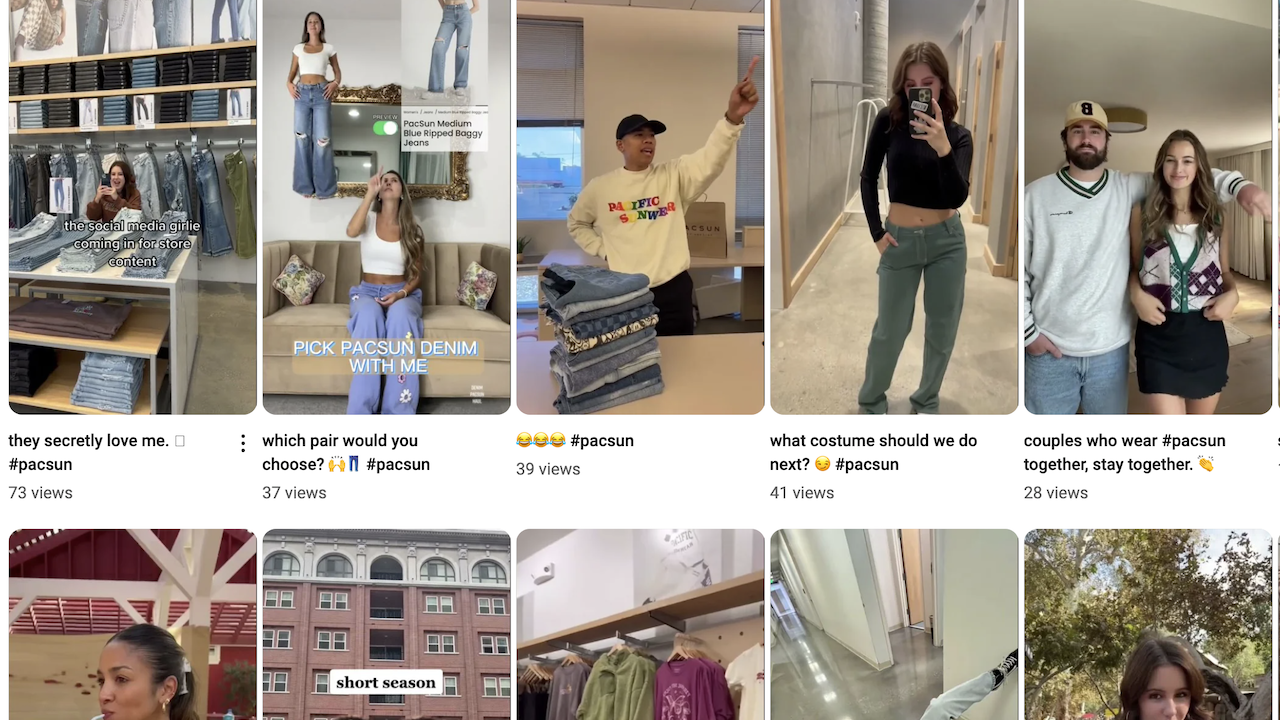 Fashion Briefing: Fashion brands on YouTube Shorts are gaining a first-mover advantage