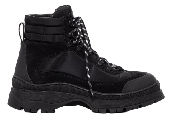 Hiking lug-sole boot
