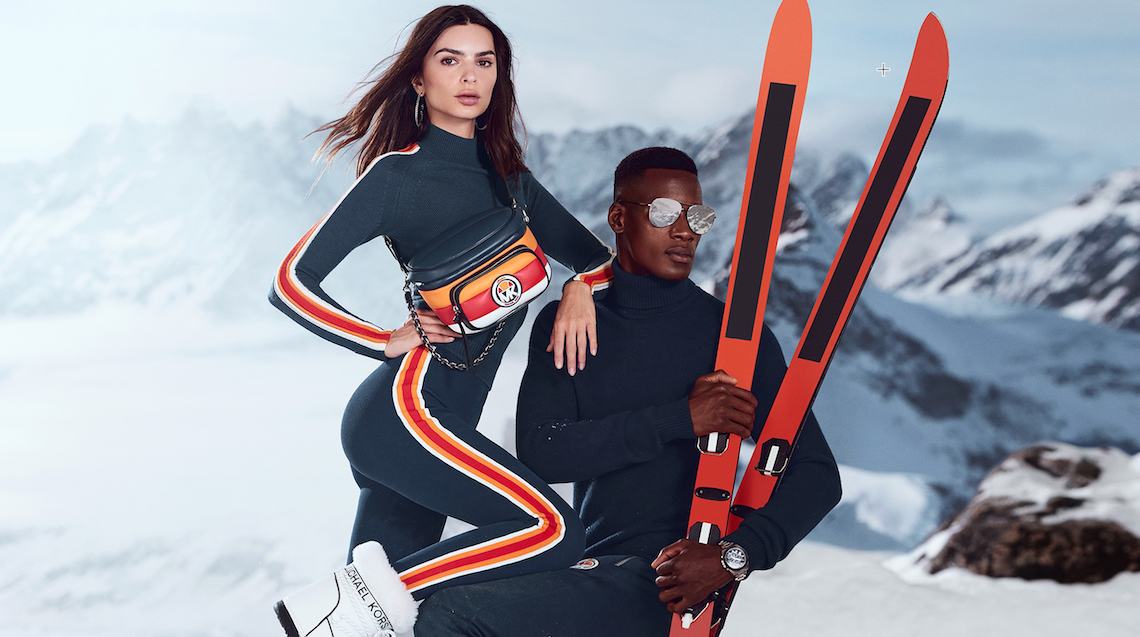 Contemporary fashion brands are invading the luxury-dominated skiwear market
