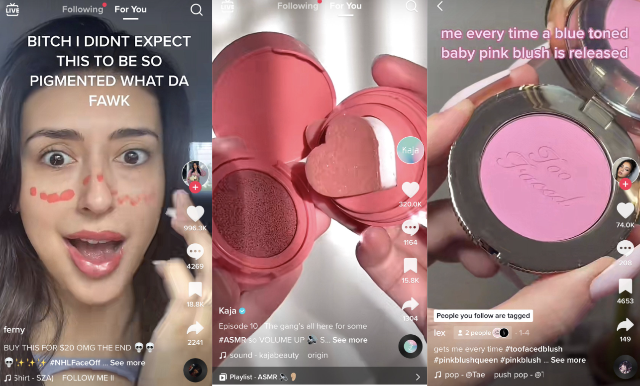 Glossy Pop Newsletter: How Rare Beauty, Too Faced and Kaja reached 1 million TikTok followers