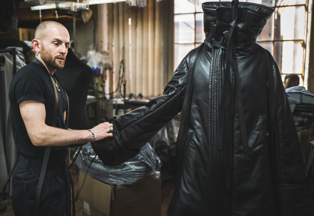 LFW Briefing: Leather dominates fall 2023 runways, as brands prioritize high margins