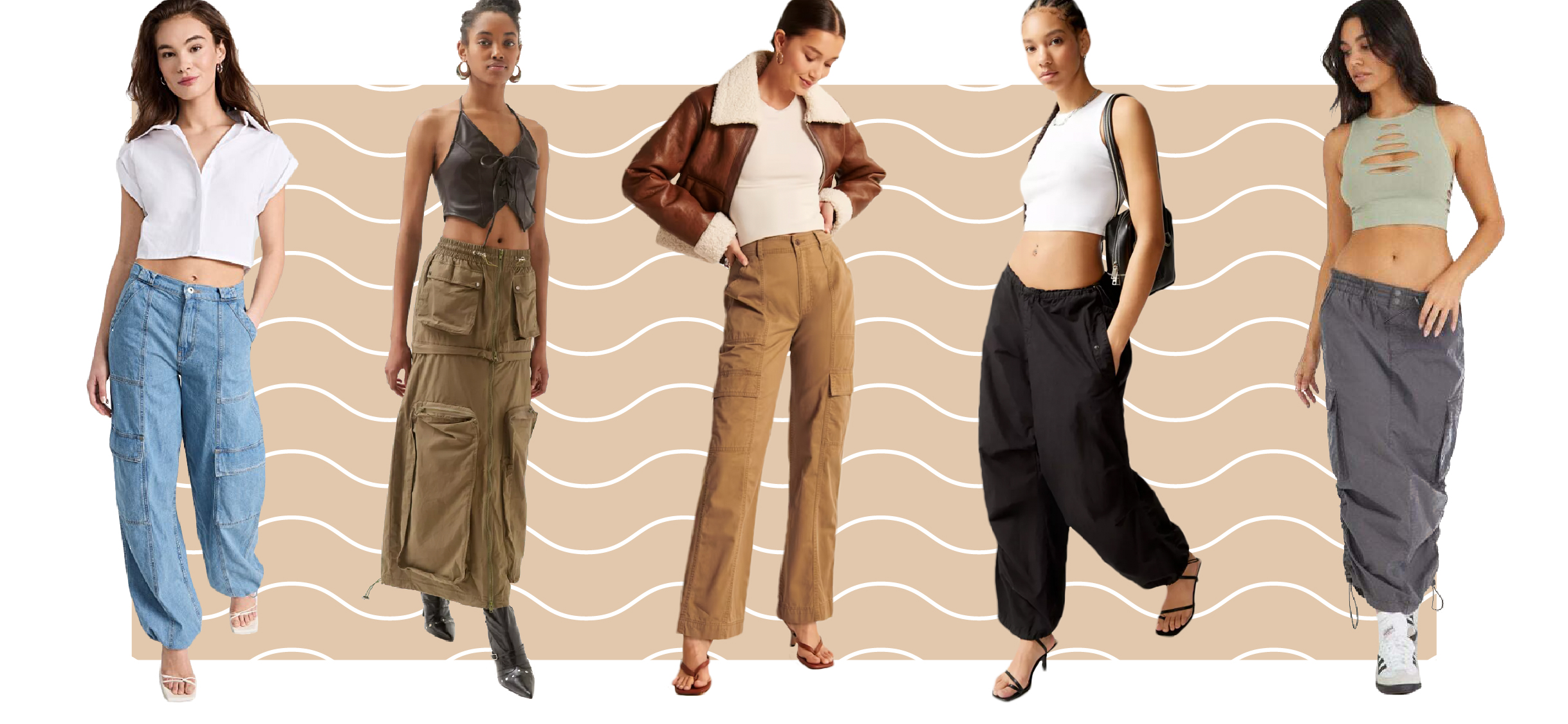 Cargo pants and skirts are trending, and these are the must-have