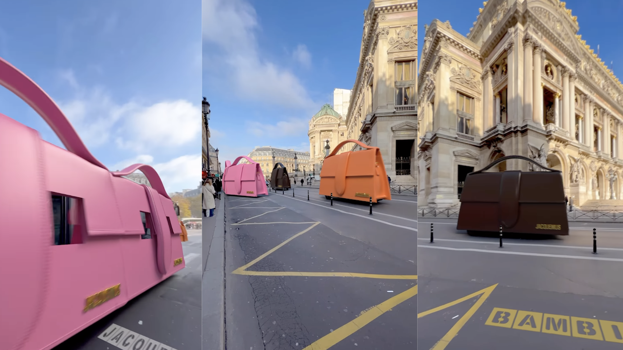 Louis Vuitton's 3D ad in collaboration with contemporary Japanese