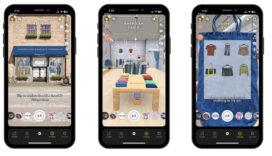 As a retailer, we're in the entertainment industry': Why American Eagle launched resale with an AR store - Glossy