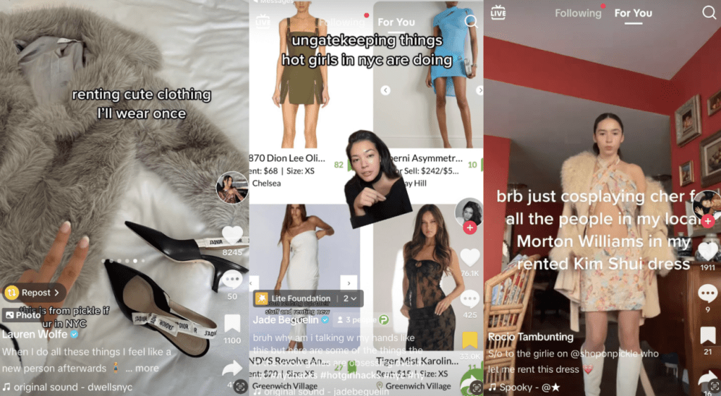 Glossy Pop Newsletter: Meet Pickle, the app powering NYC’s coolest closets this ..
