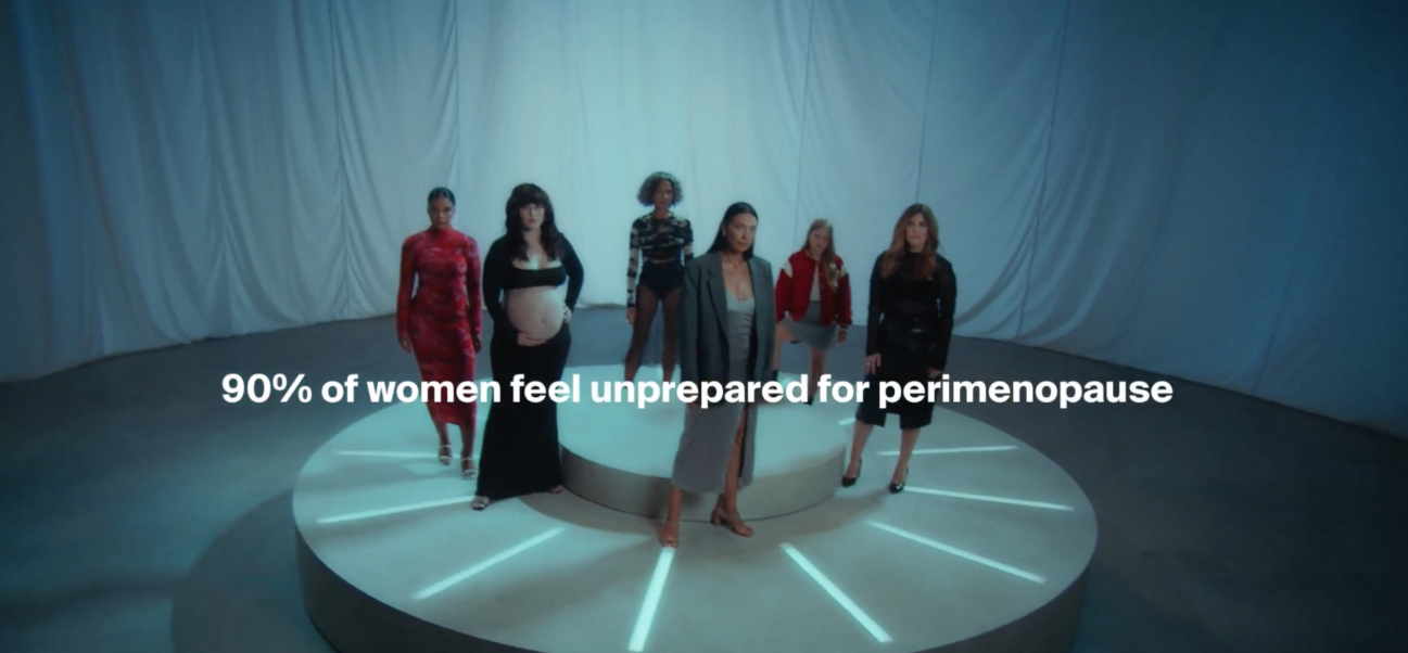 Knix launches 'The Invisible Period' campaign to educate and break taboos  about perimenopause - Glossy