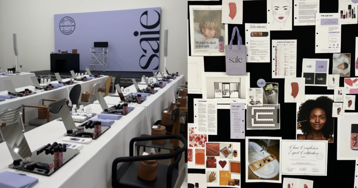 Saie brings community and free makeup to new IRL masterclasses