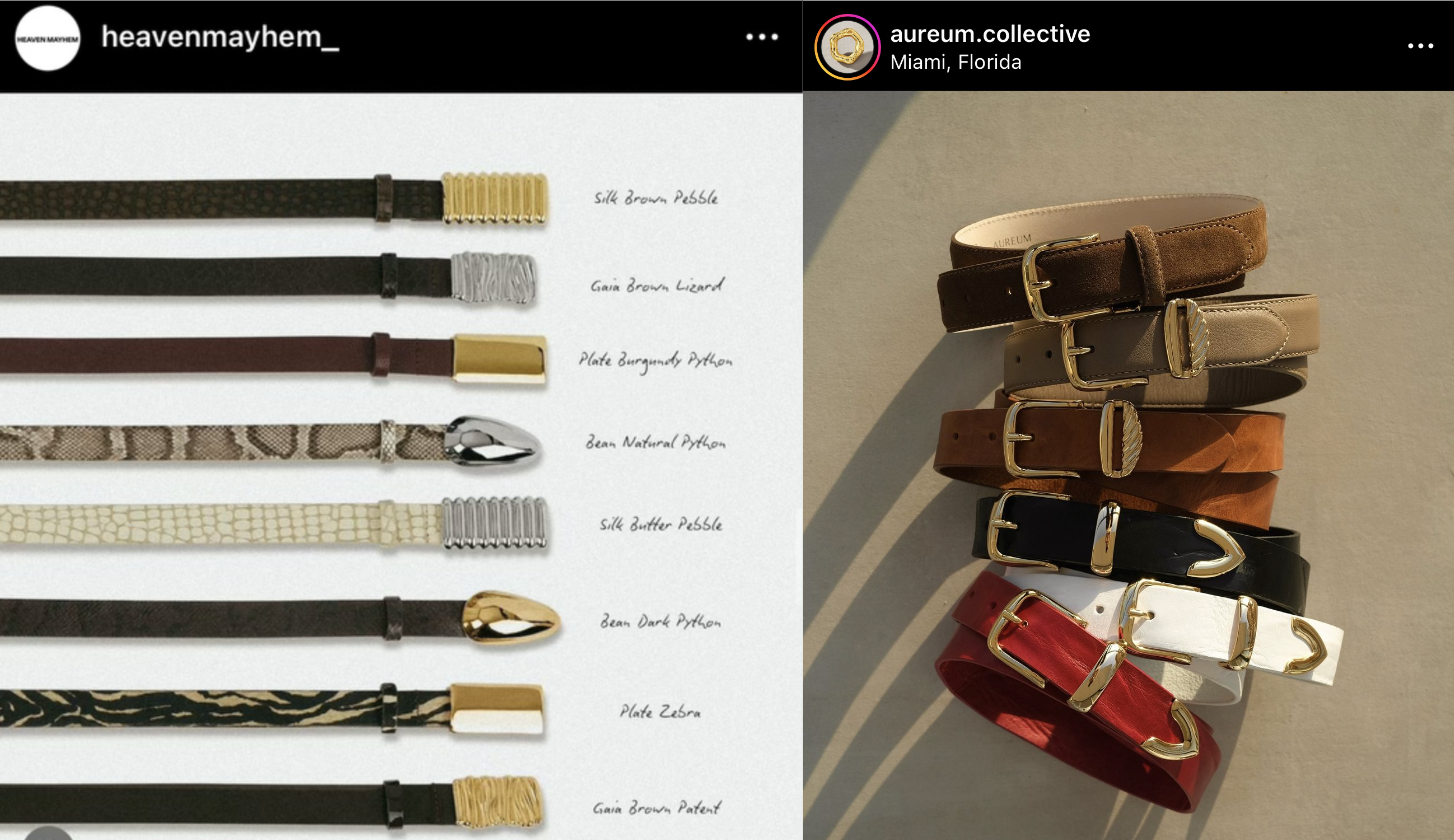 Glossy Pop Newsletter: How the everyday belt became spring