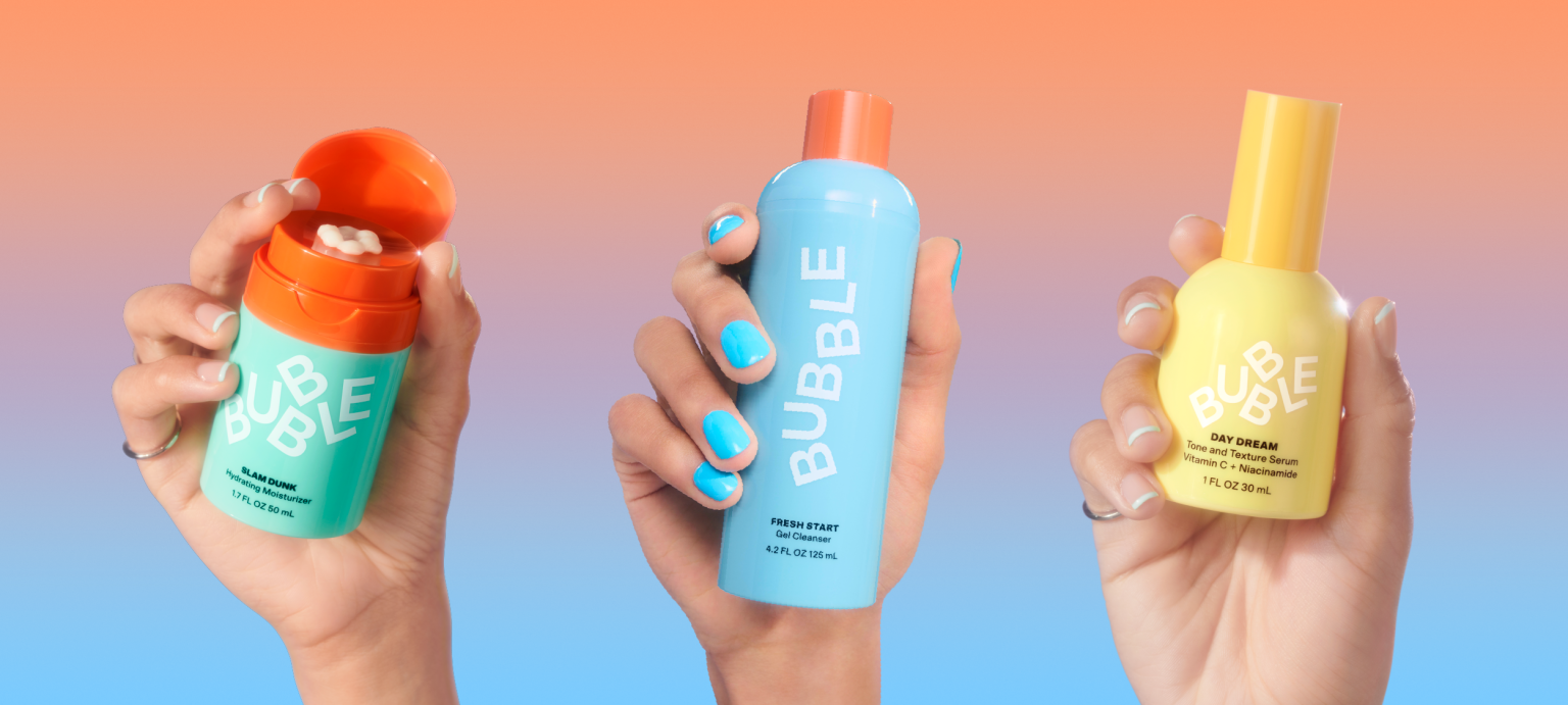 Bubble skincare Australia expansion