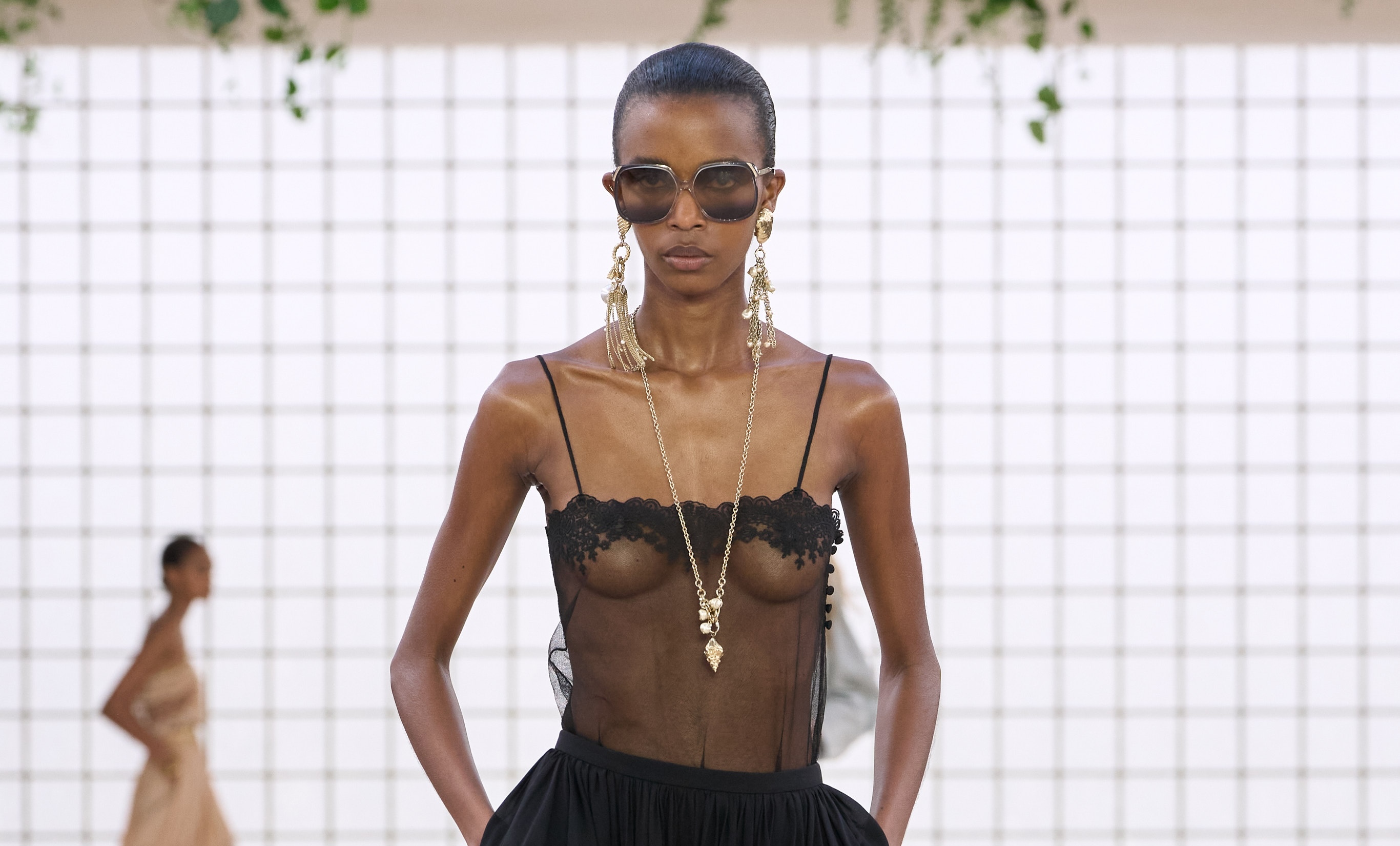 Why the sheer trend is taking over Paris Fashion Week - Glossy