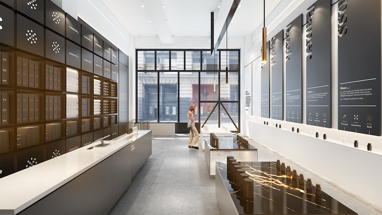 Exclusive Digitalnative perfume brand Commodity opens first retail