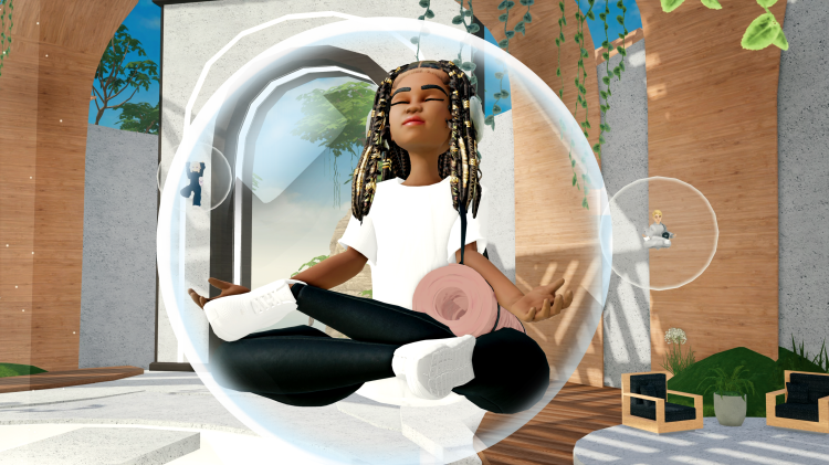 Alo sanctuary Roblox gen z meditation