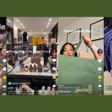 How Harrods’ sale went public on TikTok and what it means for luxury brands