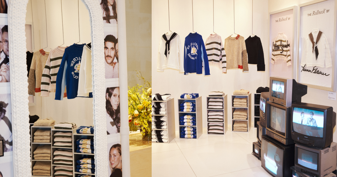 J.Crew bets on scarcity with The Rollneck™ Remix designer collaboration pop-up